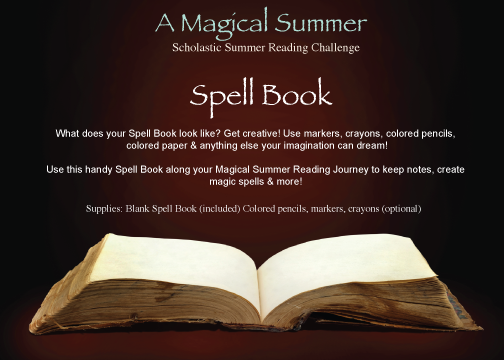 DIY Spell Book Instructions Insert