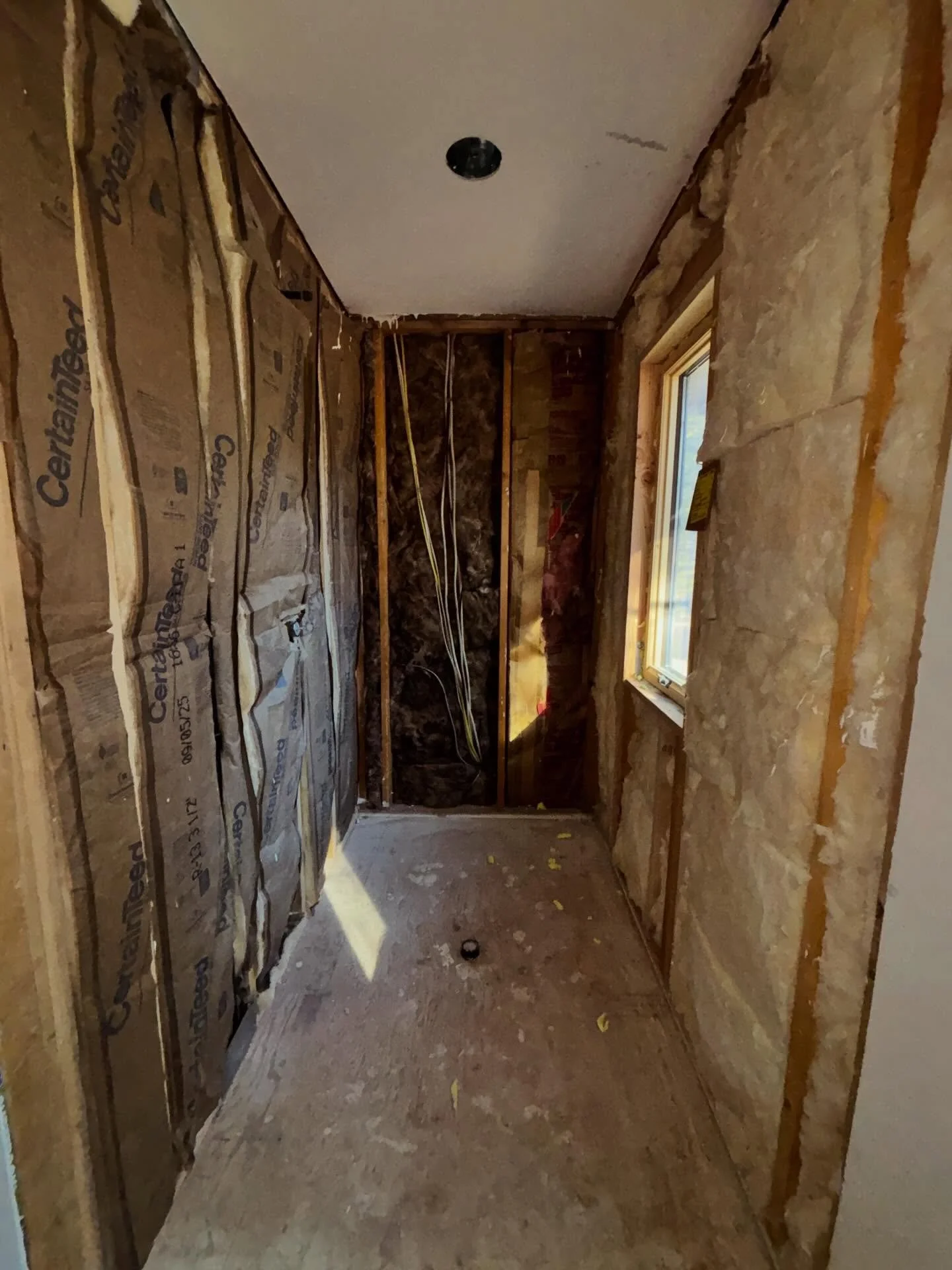Before ⏩️ After! 🚿 

We have a huge home remodel in progress right now &amp; these clients made some awesome tile selections. We are loving the star ⭐️ details in this shower! 📍 Flagstaff

Ready for your own shower glow-up? Give us a call! 📞 928-5