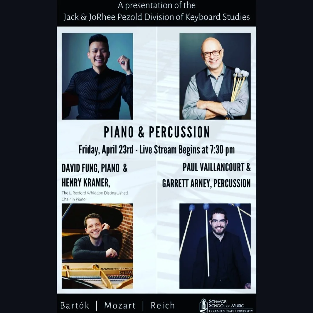 David Fung Performs Live at Columbus State with Henry Kramer April 23