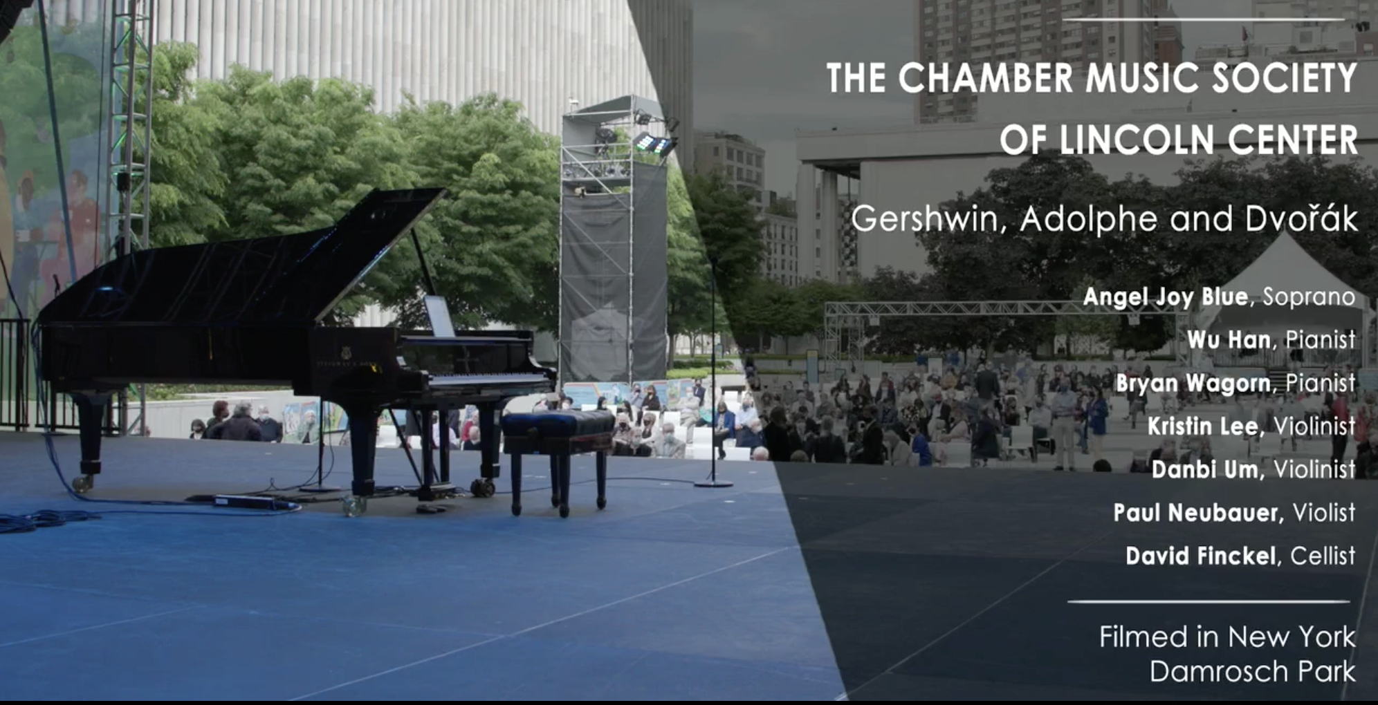 Paul Neubauer &amp; Danbi Um featured in Chamber Music Society's Live Return to Lincoln Center