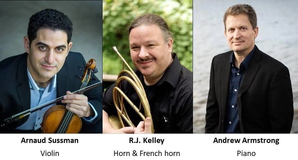 Arnaud Sussmann Featured with New Canaan Chamber Music on August 8