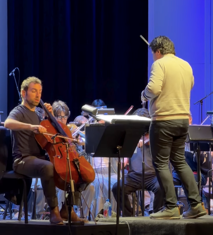 Tommy Mesa Gives Premiere Performance of Wynton Marsalis New Cello Concerto 