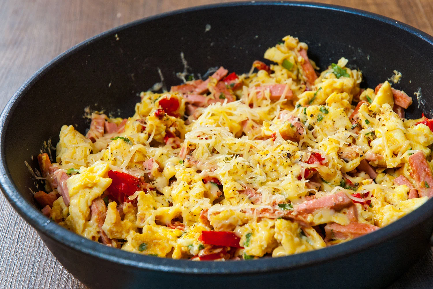 Super Bacon and Egg Scramble