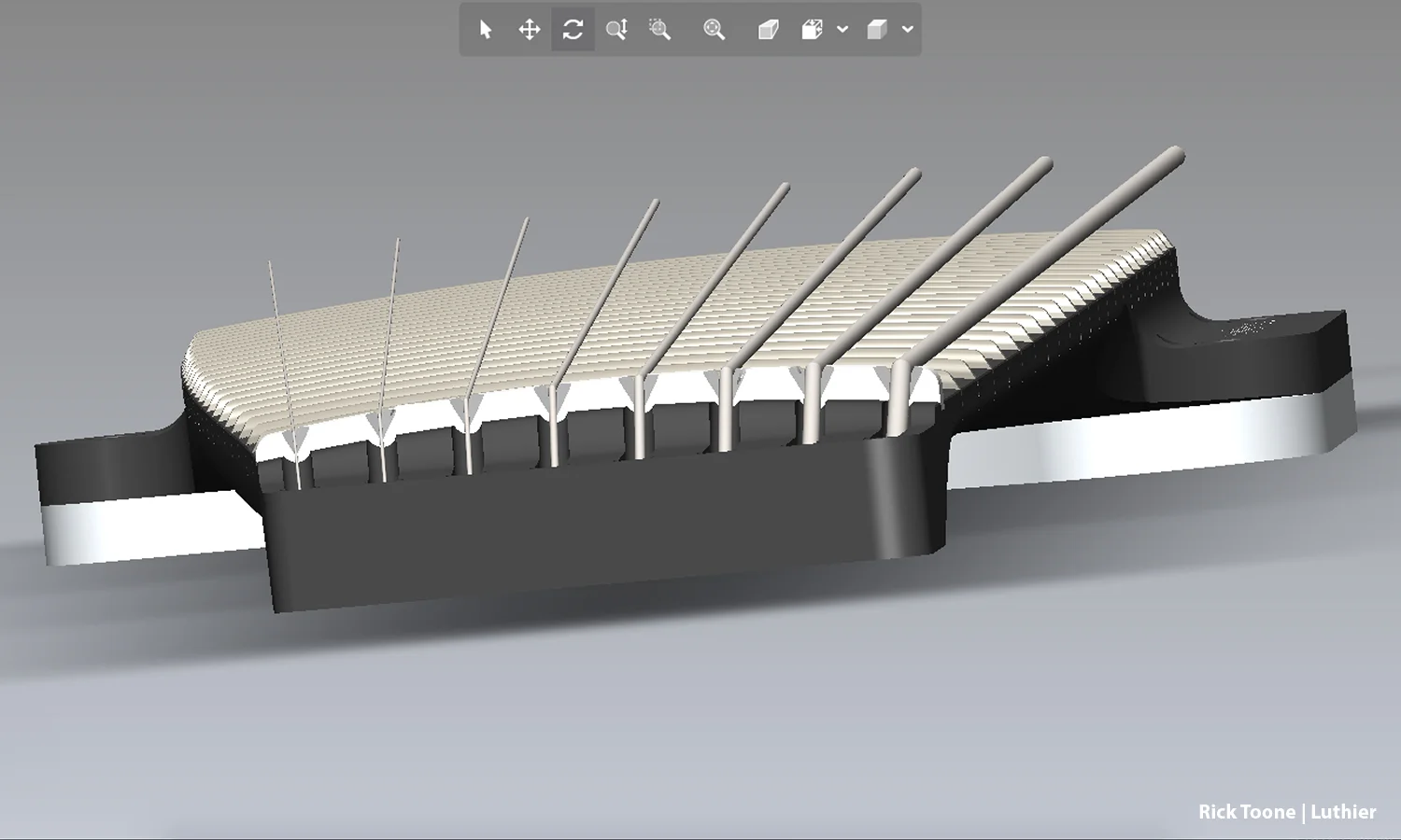 IMAGE: Fretboard Flare™ allows exceptional string bending capabilities where you need it most.