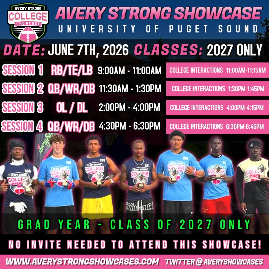 SESSION 2 - - QB / WR / DB - (SENIORS ONLY)