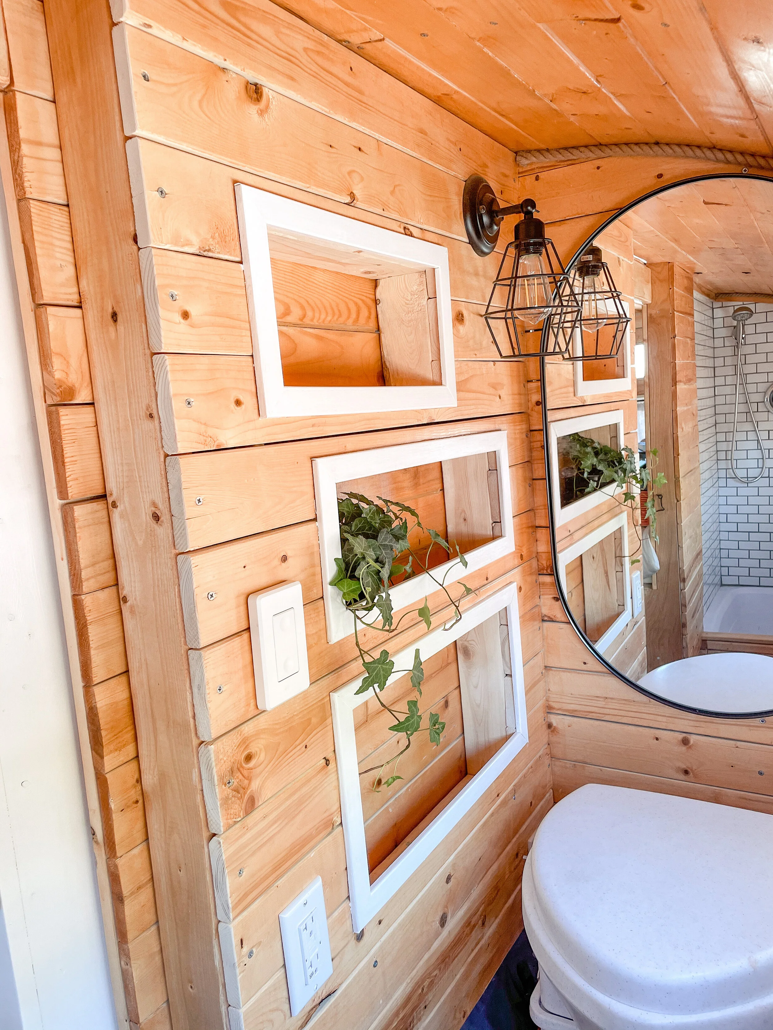 How build a bathroom in your skoolie conversion! — Time to go adventure