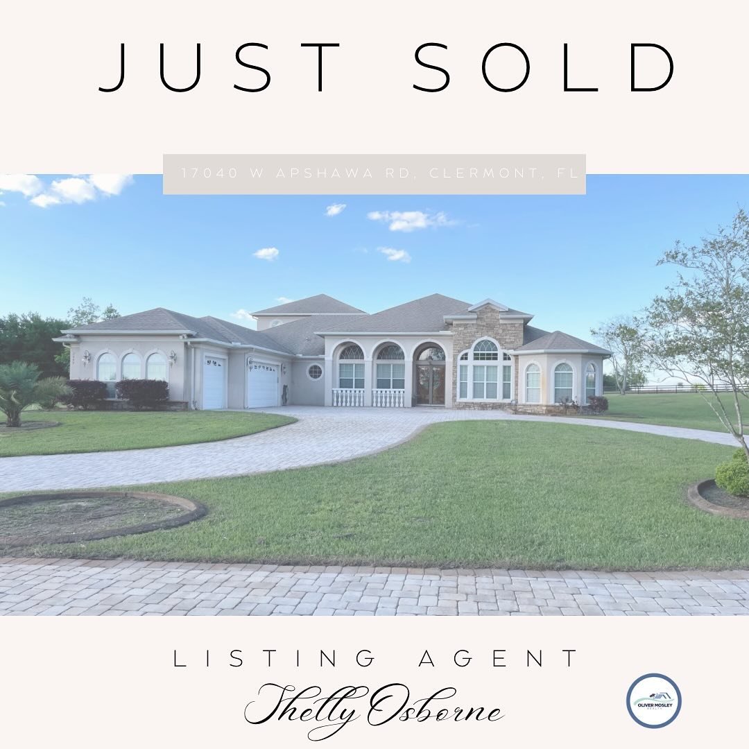 🏡✨ Just Sold in Clermont, FL! 🌴 This stunning home is the epitome of luxury living, boasting 5 spacious bedrooms, 4.5 luxurious bathrooms, and a refreshing saltwater pool! 🌊 Situated on over 5 acres of lush greenery, it offers a serene oasis right