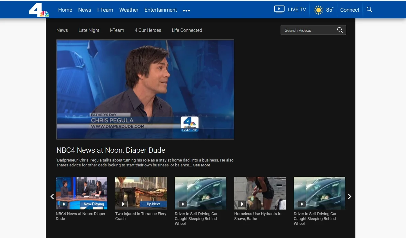 NBC4 News at Noon Interview 