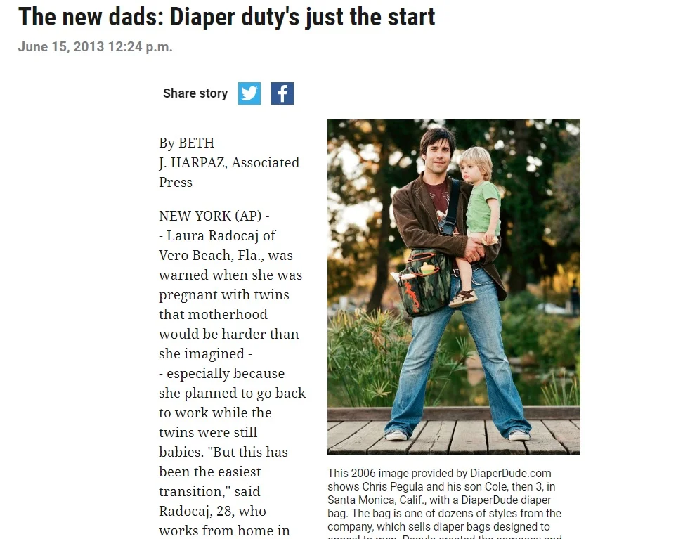 The New Dads: Diaper Duty's Just The Start