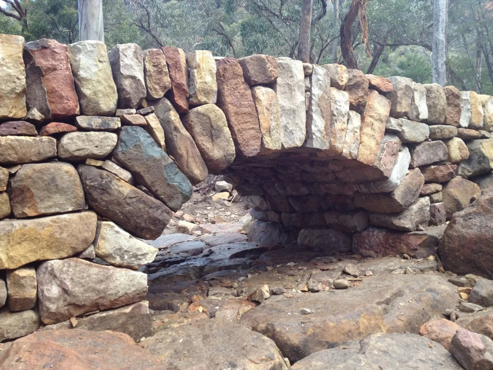 Completed bridge