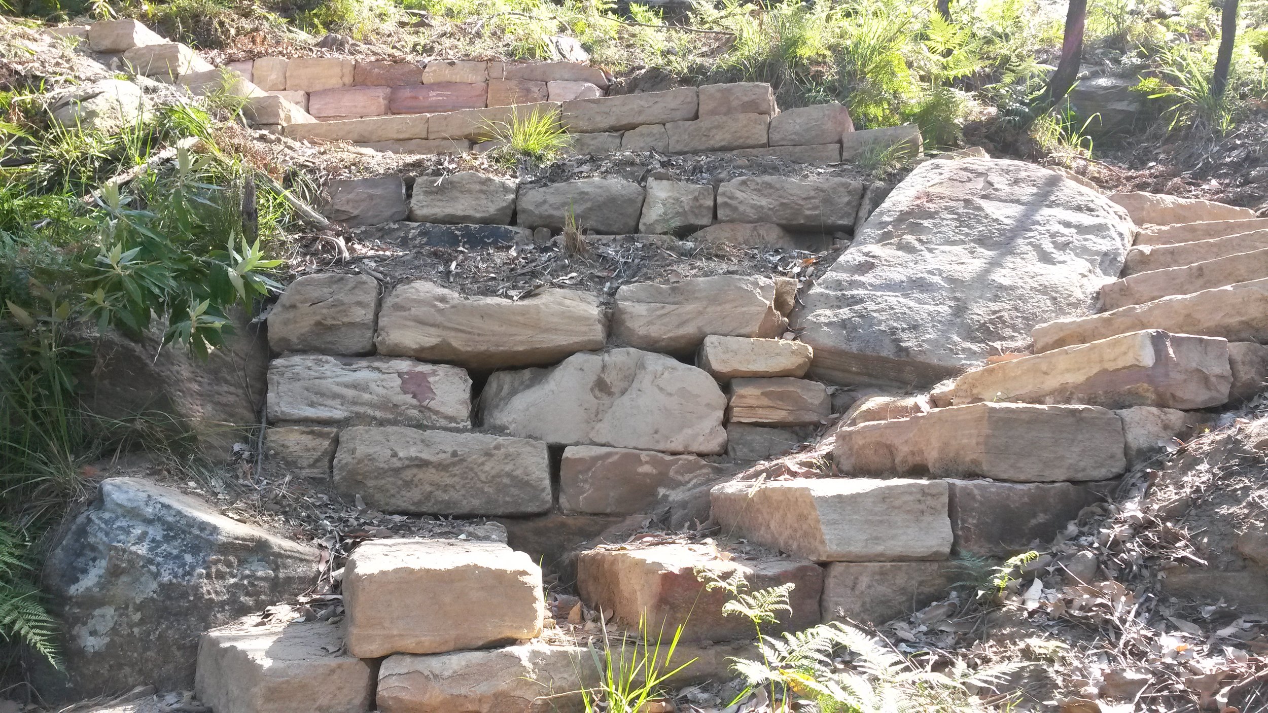  Stairs leading to wall 