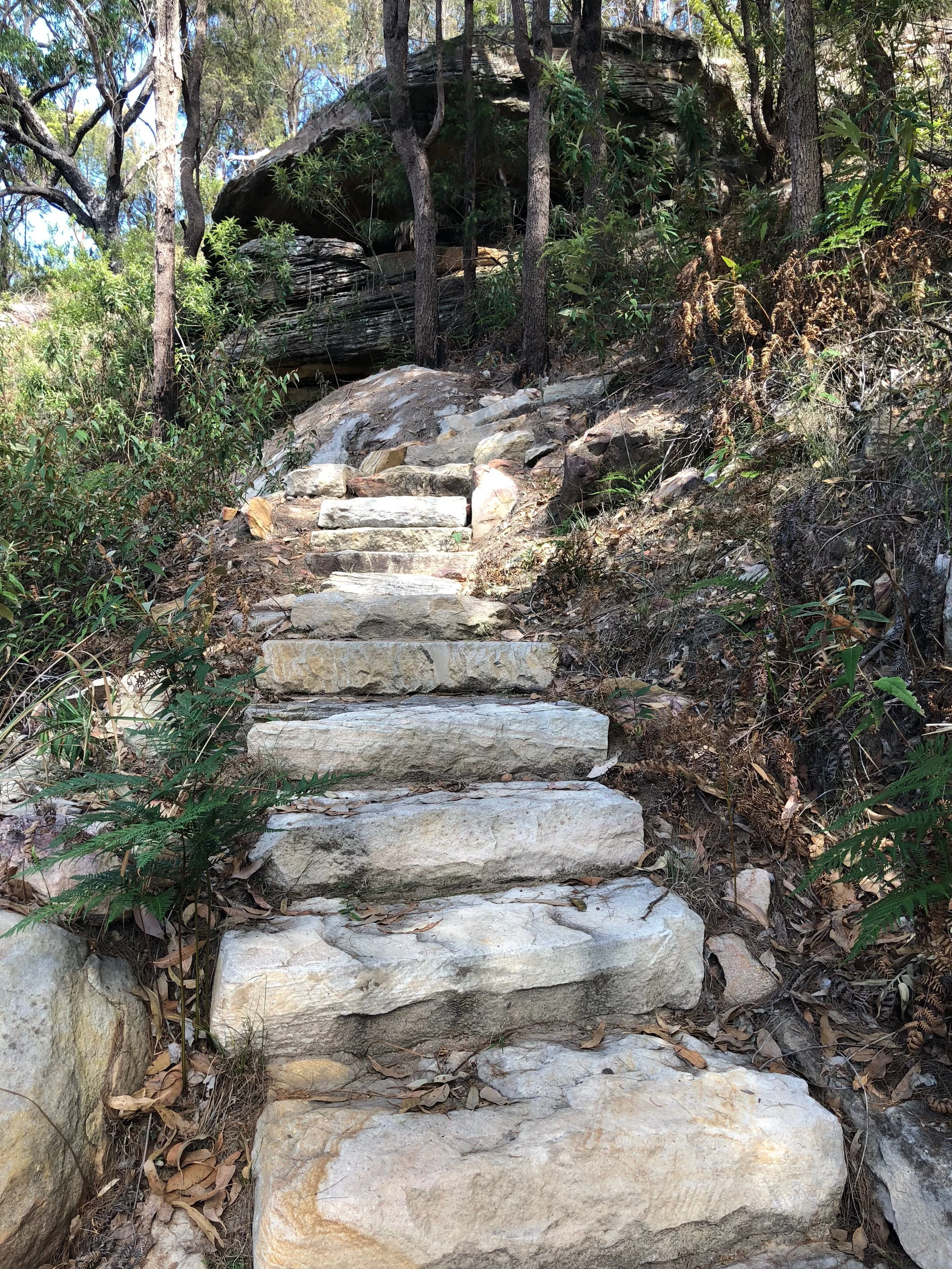 Natural Stone Staircase