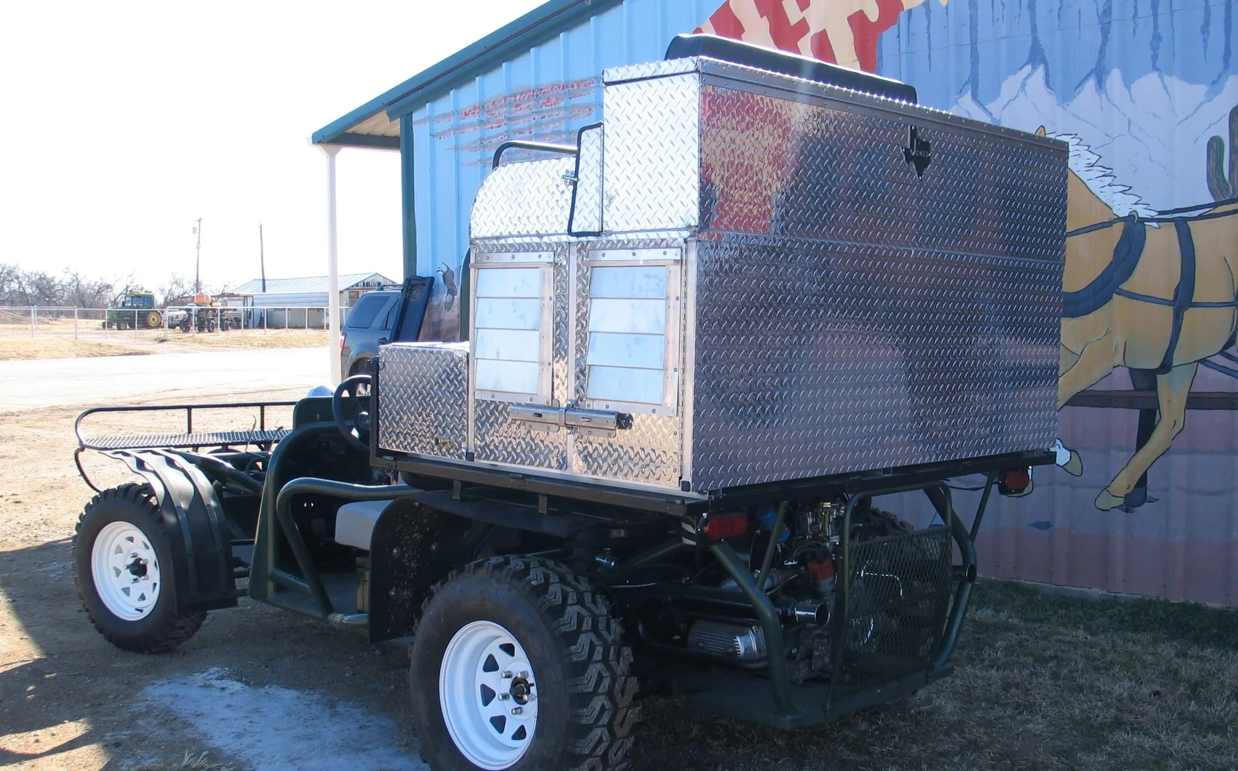 Jones Trailer ATV Dog Box