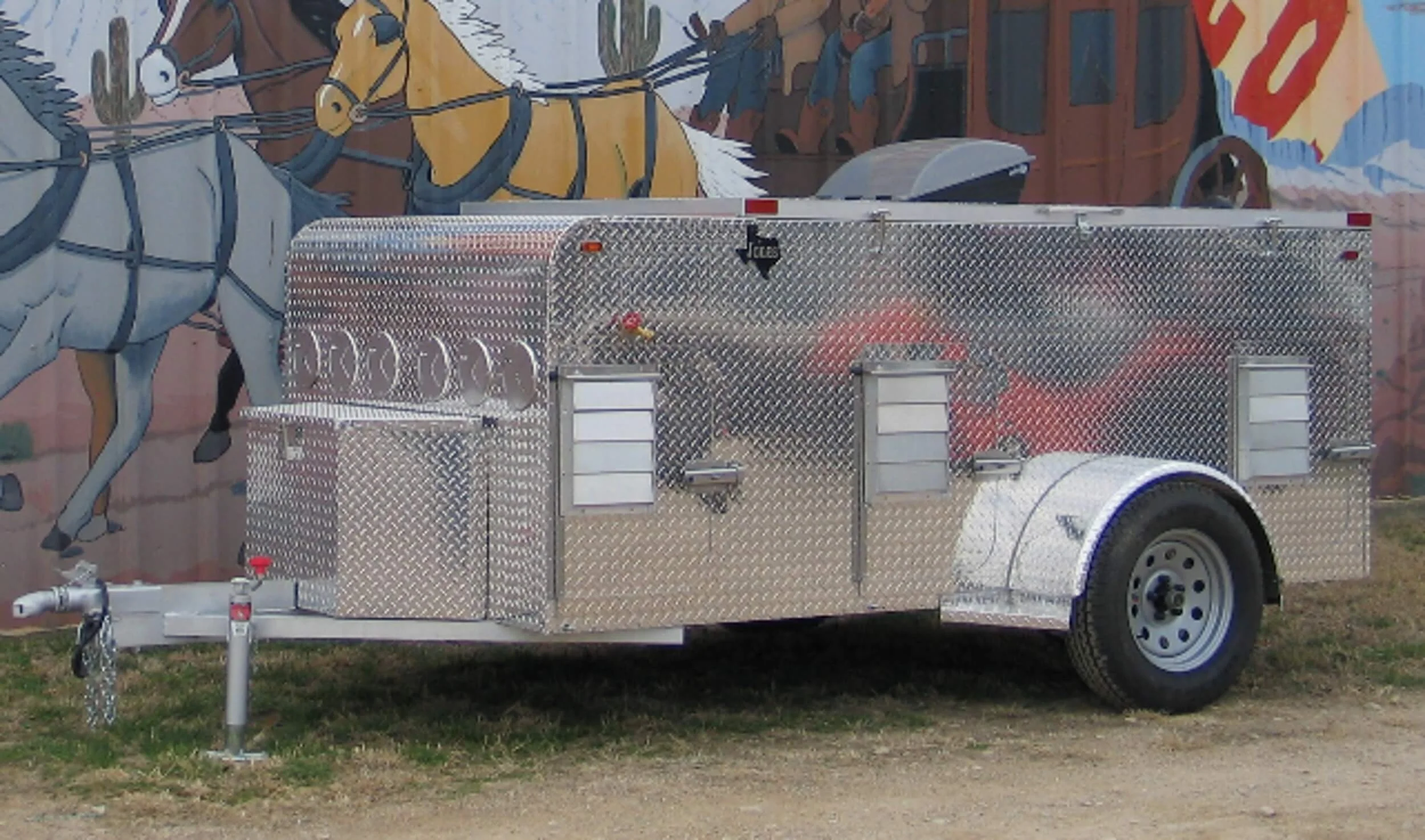 Jones Trailer Texan Dog Trailer