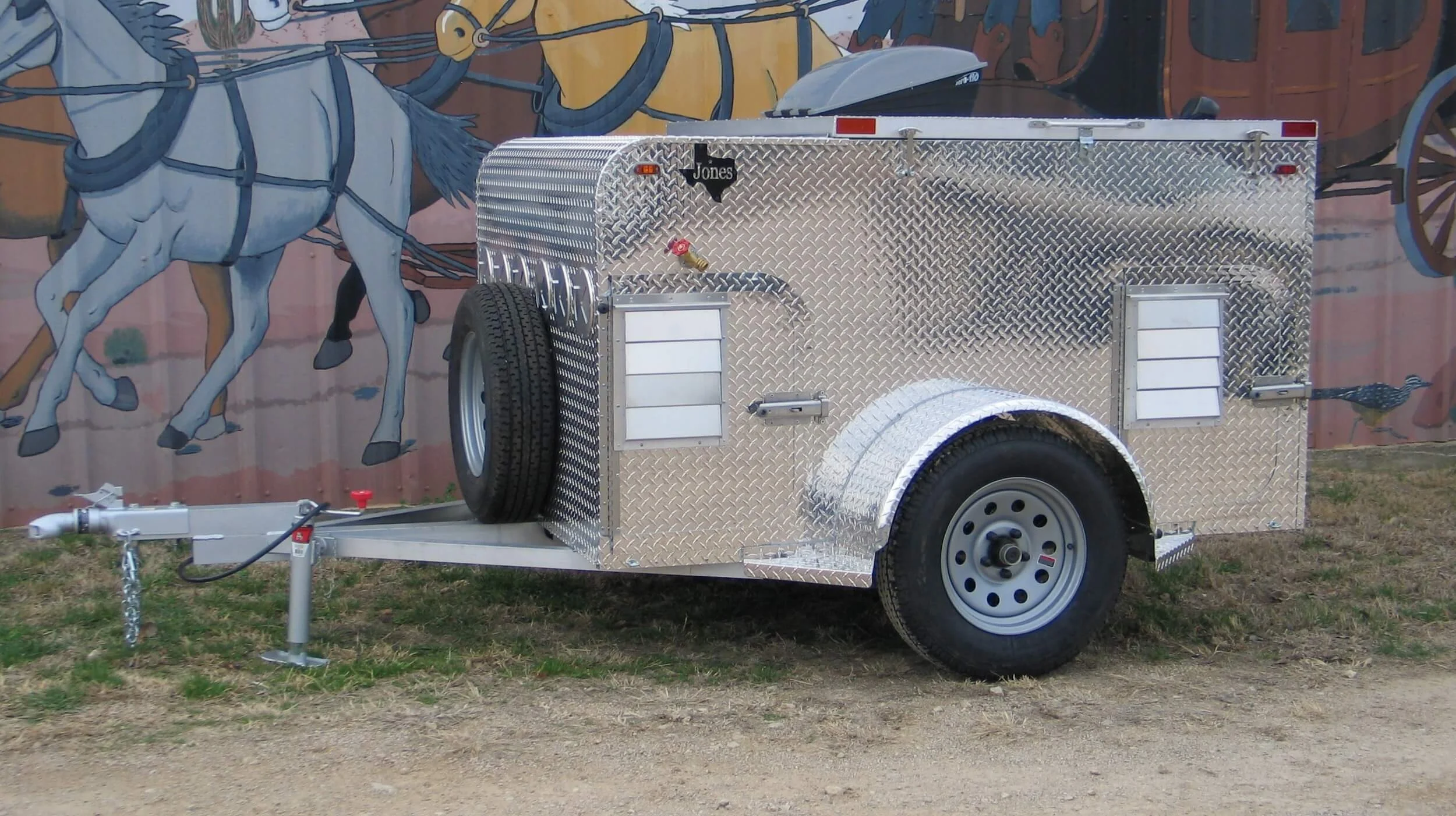 Jones Trailer Texan Dog Trailer