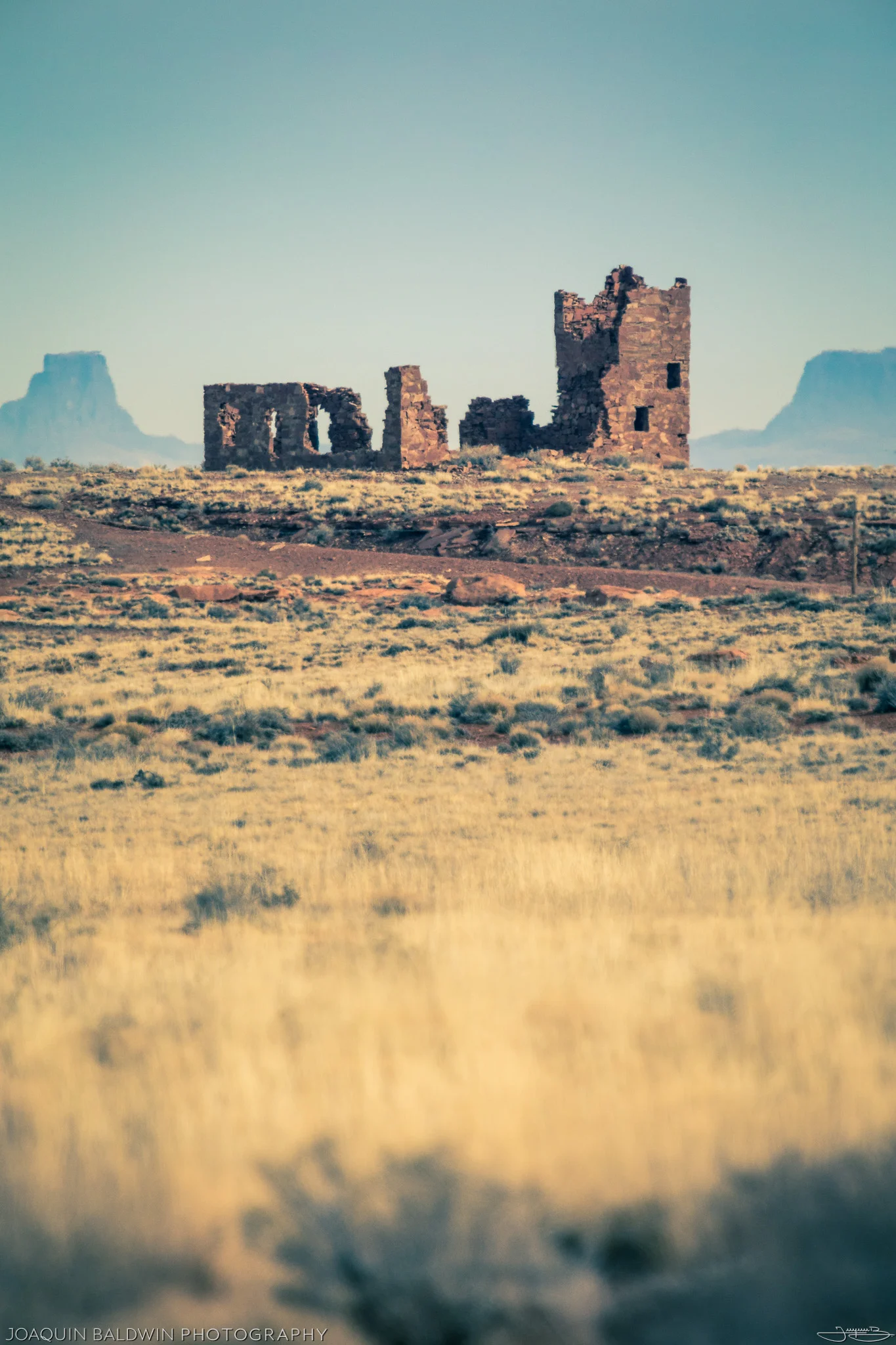 Meteor Crater Observatory Ruins