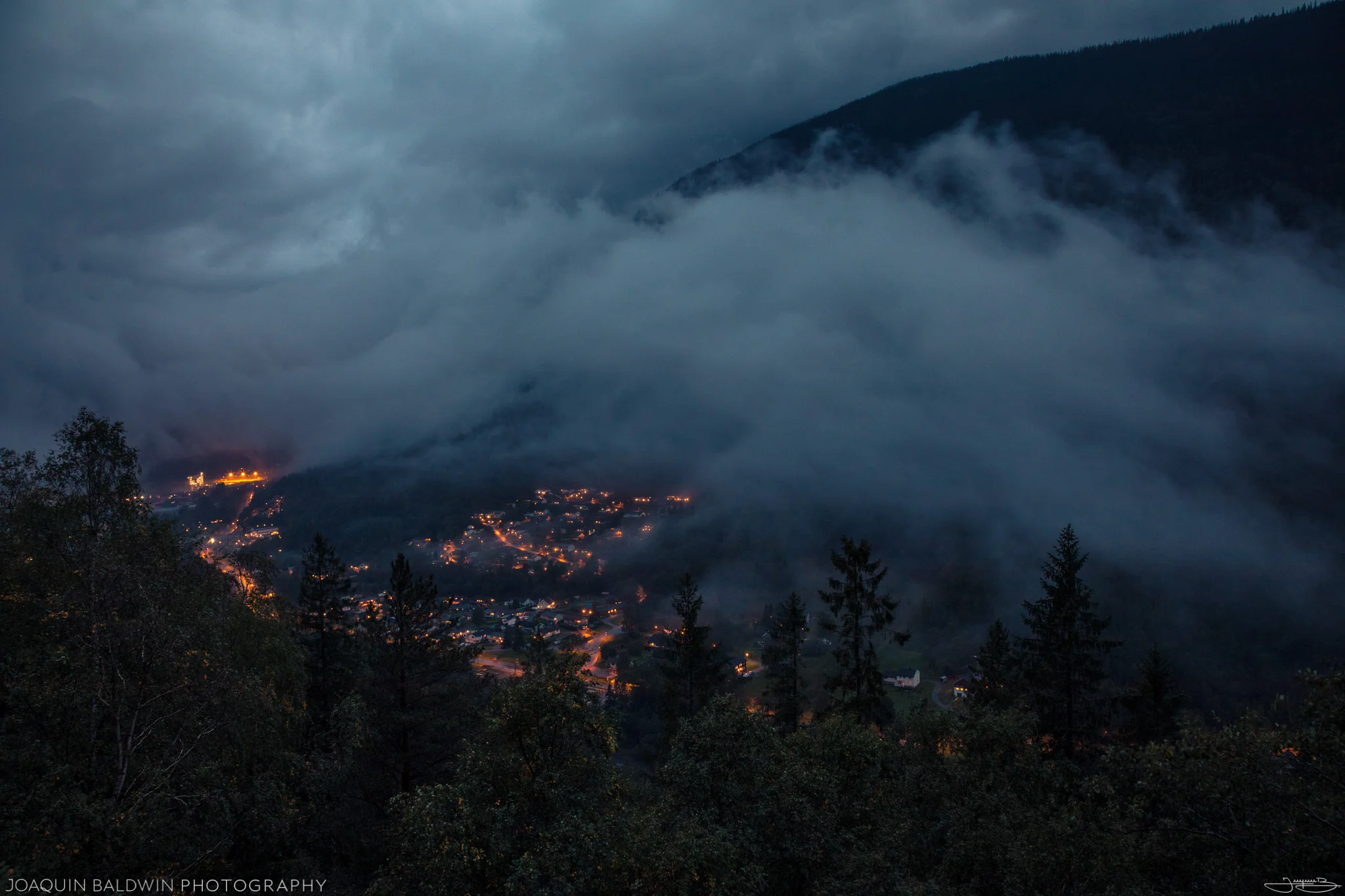 Rjukan in the Clouds