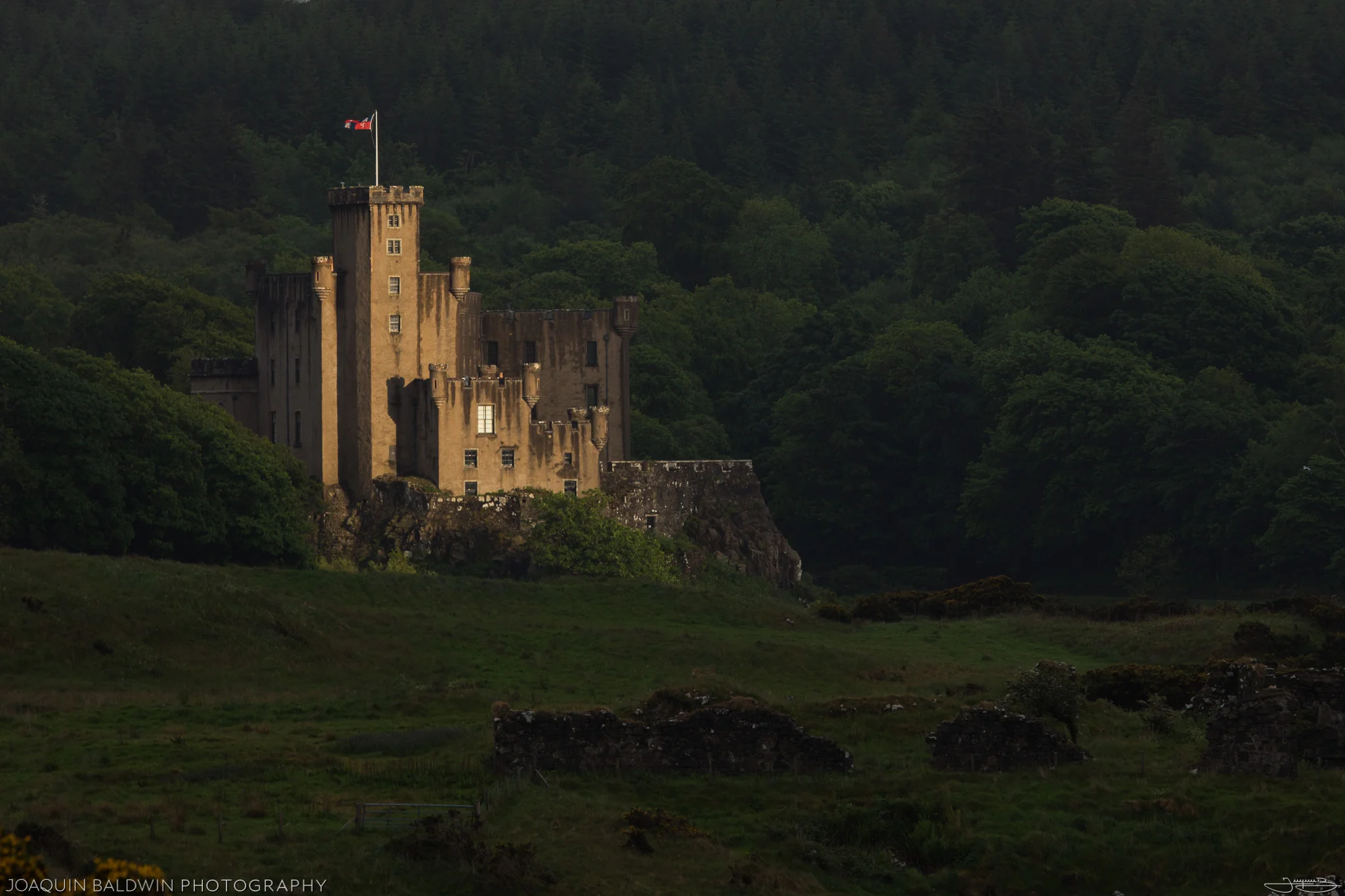 The Light Over Dunvegan Castle