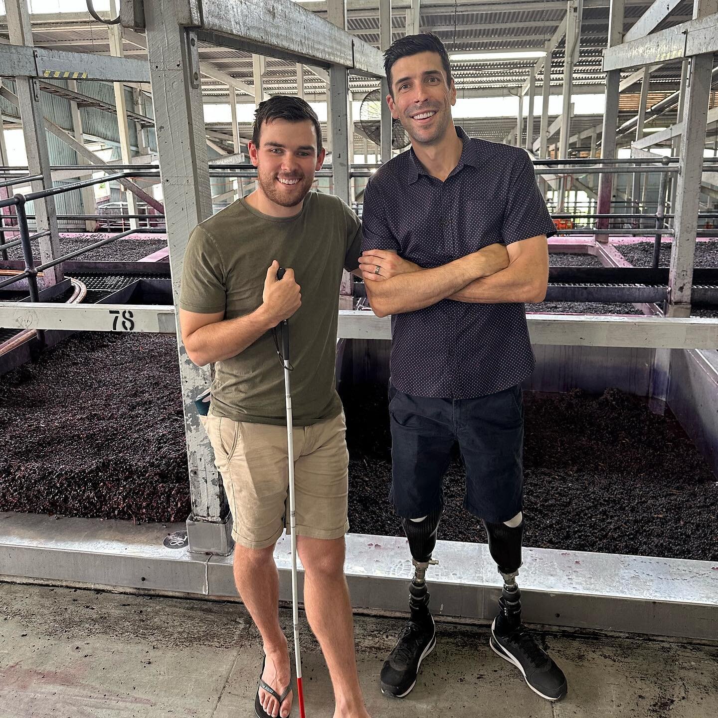 Mike &amp; Ben enjoyed their Mates On A Mission resilience tour of the Barossa so much that they had to take their families back for a week of exploring, relaxing and wine. Lots and lots of wine.

They were lucky enough to see this years vintage from