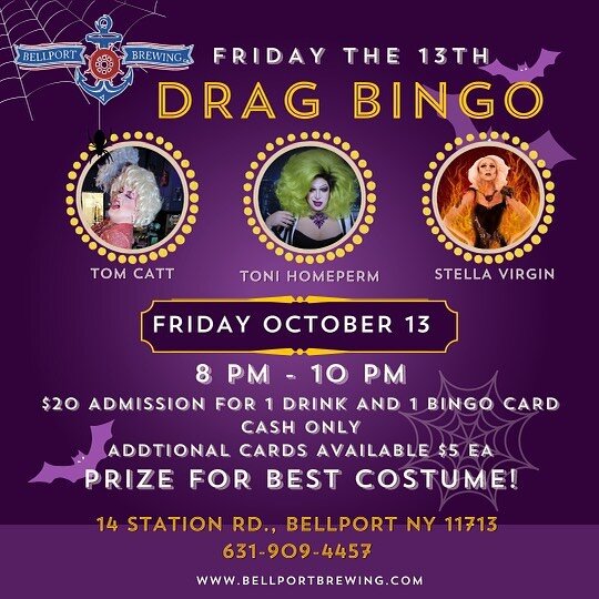 Last night was so much fun we immediately knew we needed to do it again! This will be Freaky Friday the thirteenth and we can&rsquo;t wait to see you there (scroll for pictures!)