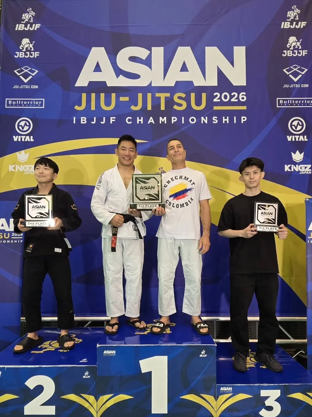 2026 IBJJF Asian Jiu-Jitsu Championship Adult Male Team Champions. 🏆

Congratulations to every athlete, professor, coach, and academy that contributed to this achievement.

Proud to represent the team from Wylie, Texas.

Family &bull; Culture &bull;