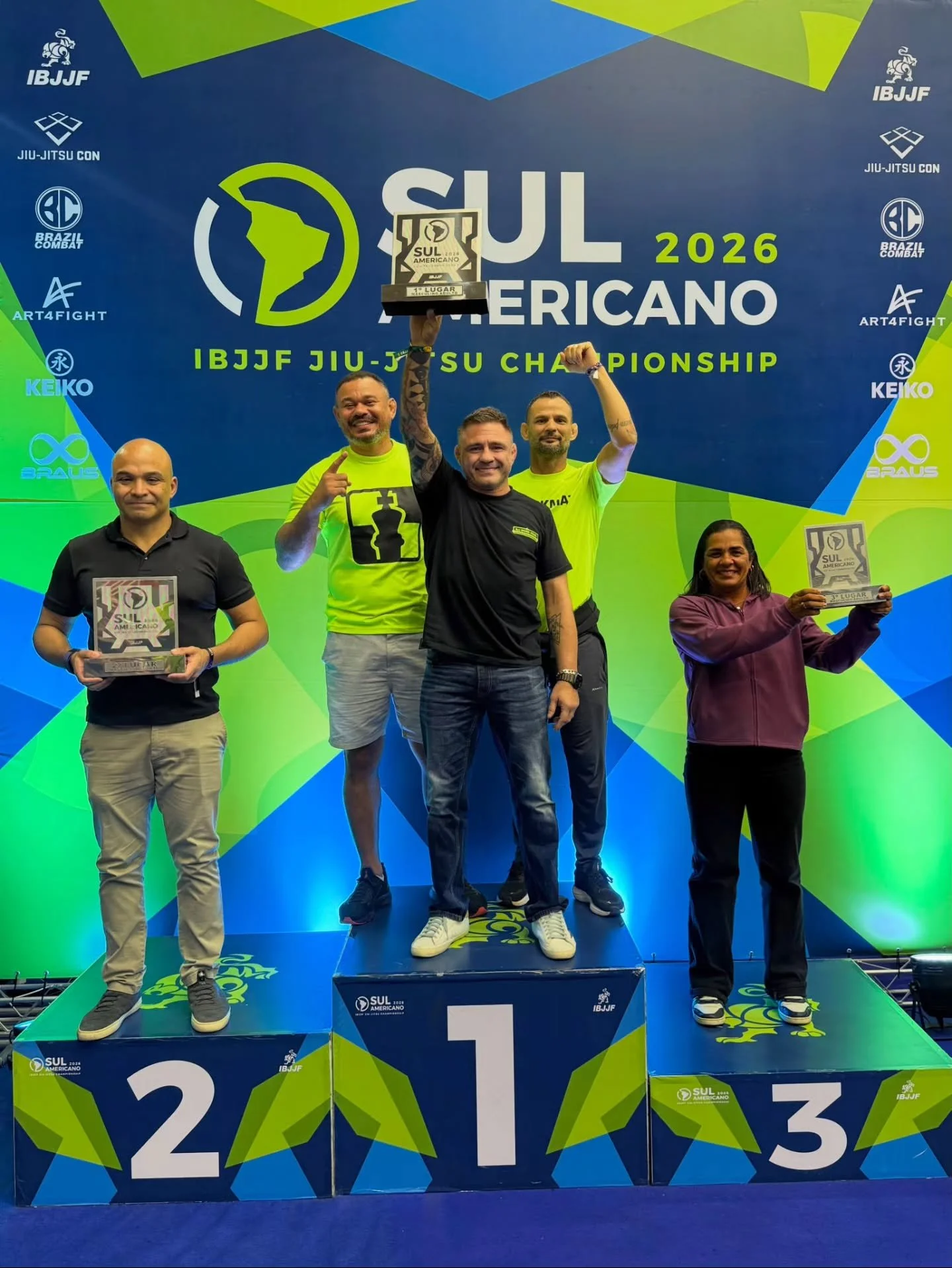 2026 IBJJF South American Jiu-Jitsu Championship Adult Male Team Champions. 🏆

Congratulations to every athlete, professor, coach, and academy that contributed to another incredible team achievement.

Proud to represent Checkmat from Wylie, Texas. ?