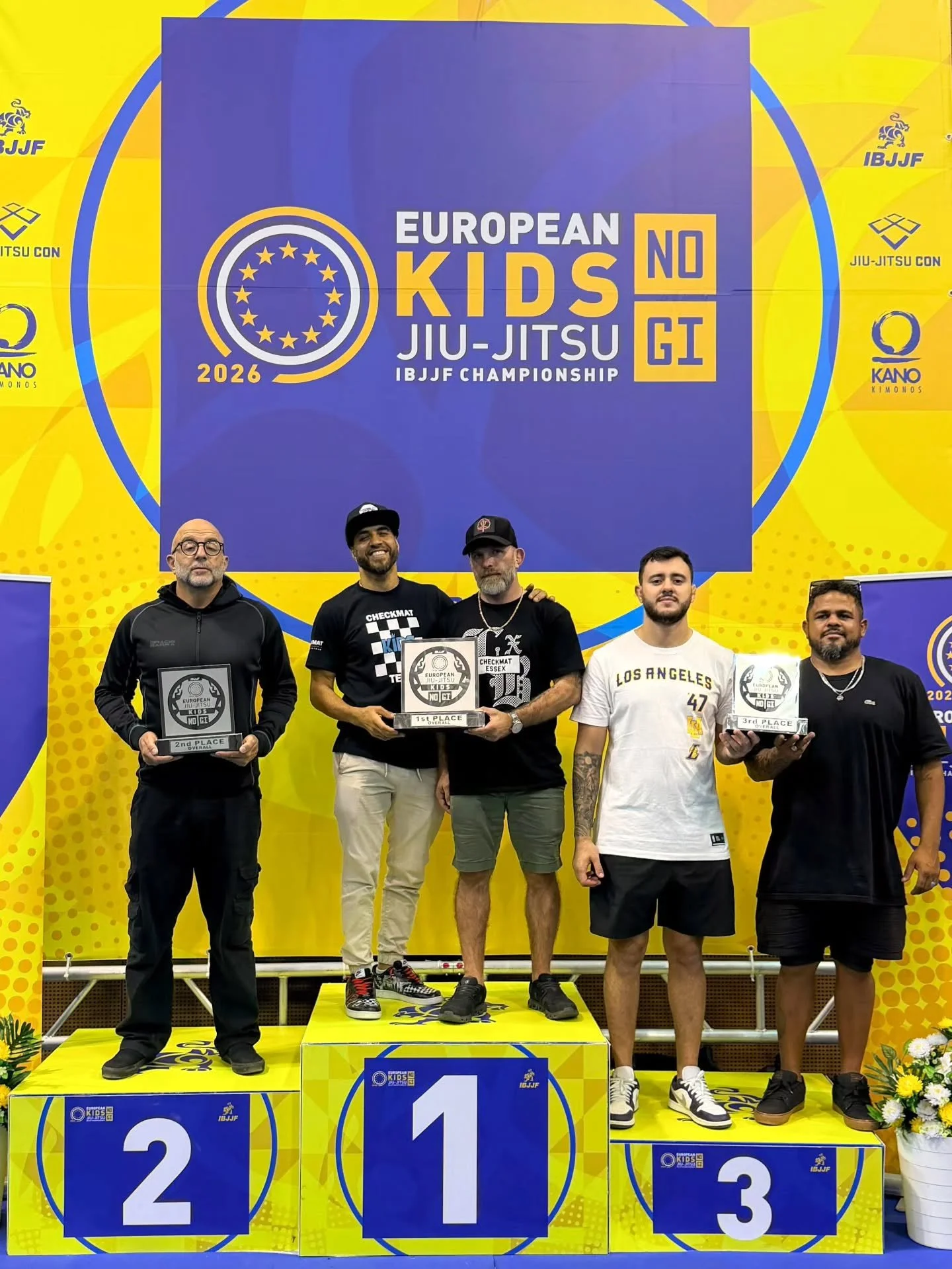 2026 IBJJF European Kids No-Gi Championship Overall Team Champions. 🏆

Another incredible achievement for our team and a reflection of the hard work, dedication, and commitment of our athletes, professors, and coaches around the world.

Proud to rep
