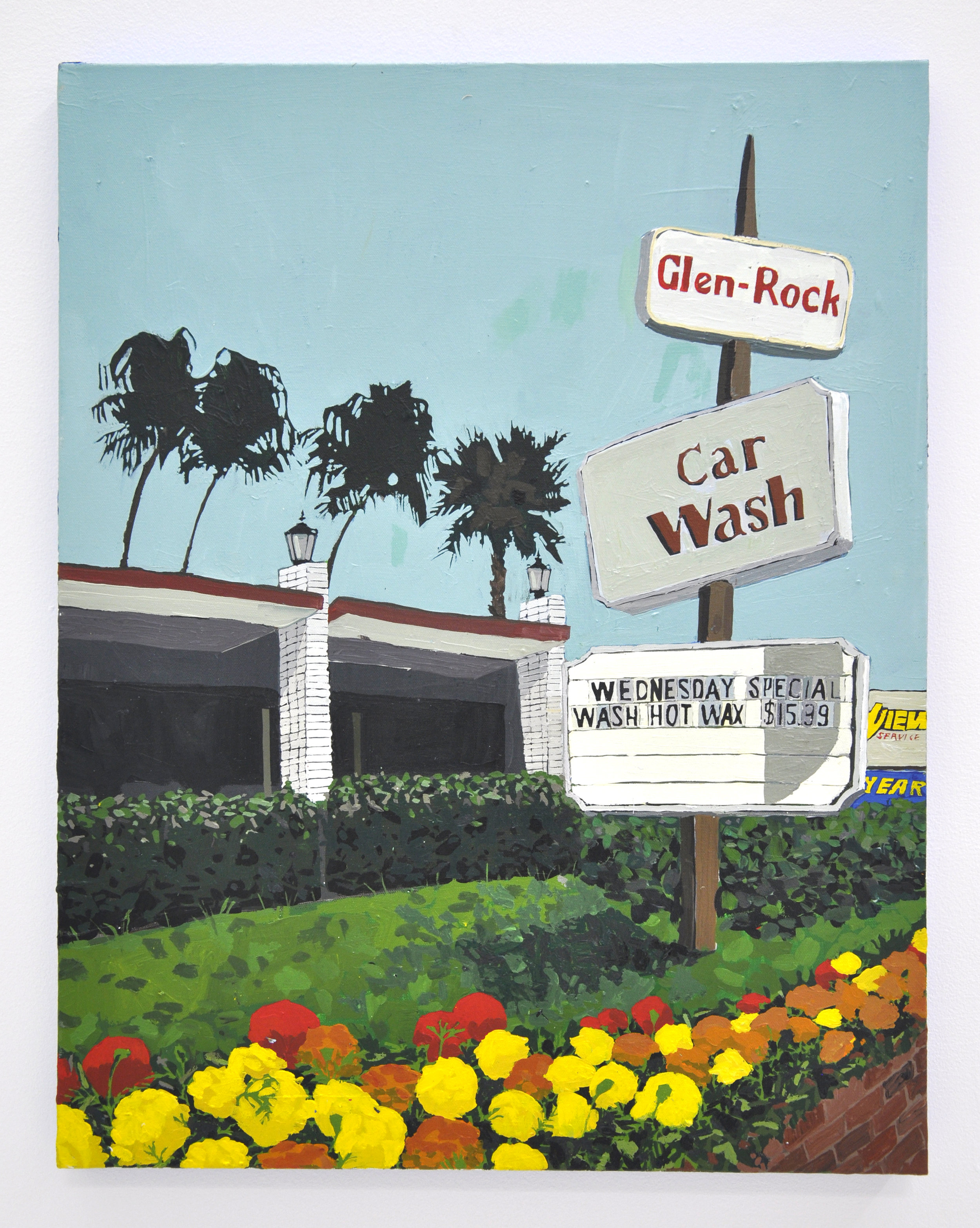 “Glen Rock”, 2018, Acrylic on Canvas, 28 x 22in