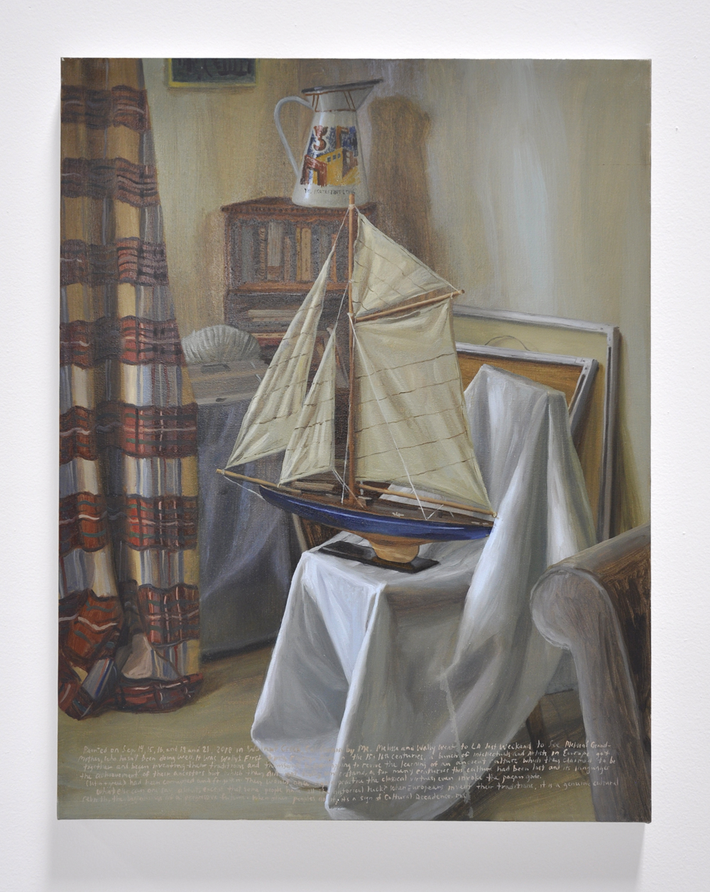 Terry Powers Untitled, 36 x 22in, Oil on linen, 2018, $3500