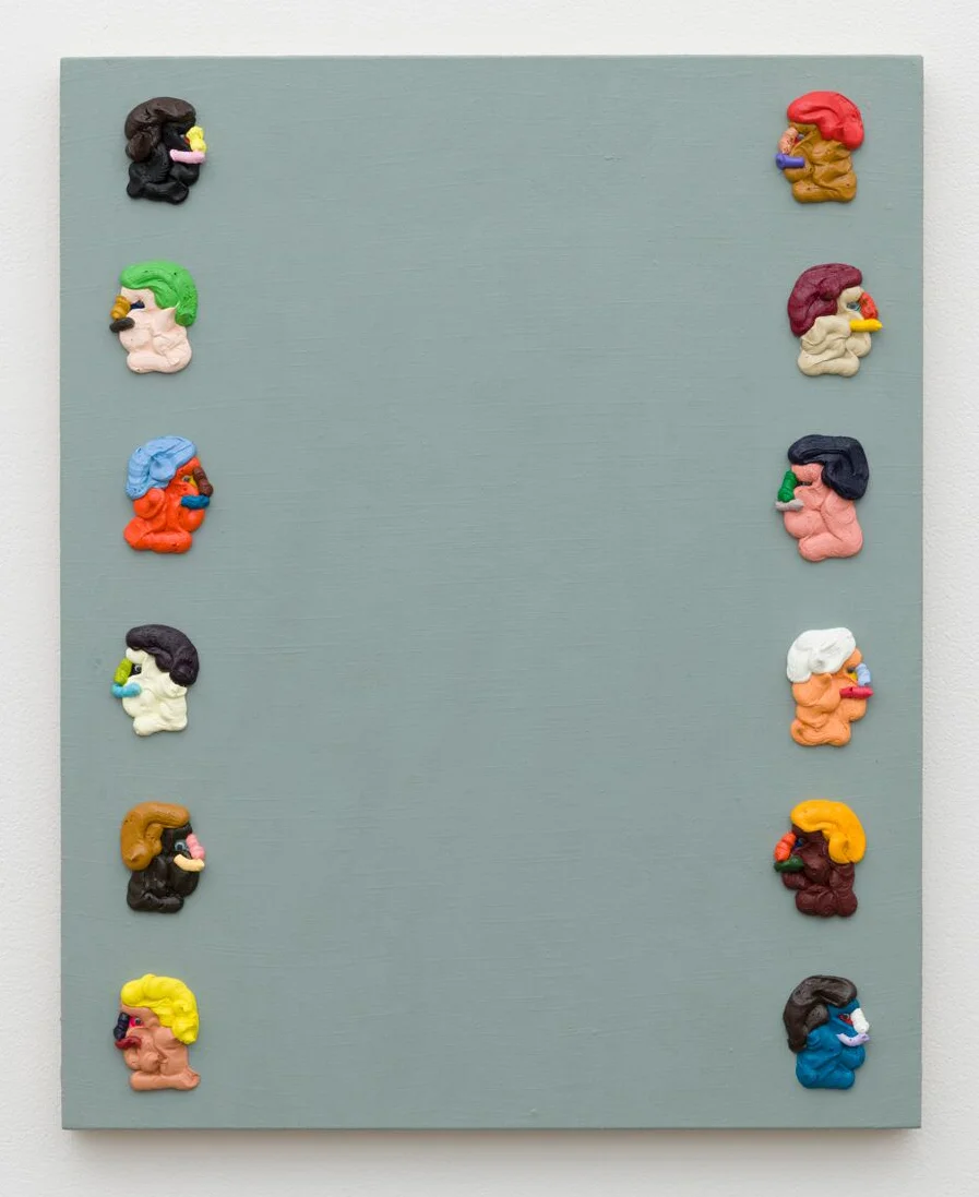 Adam Beris, Column, 30 x 24in, Oil on linen, 2019, $6000