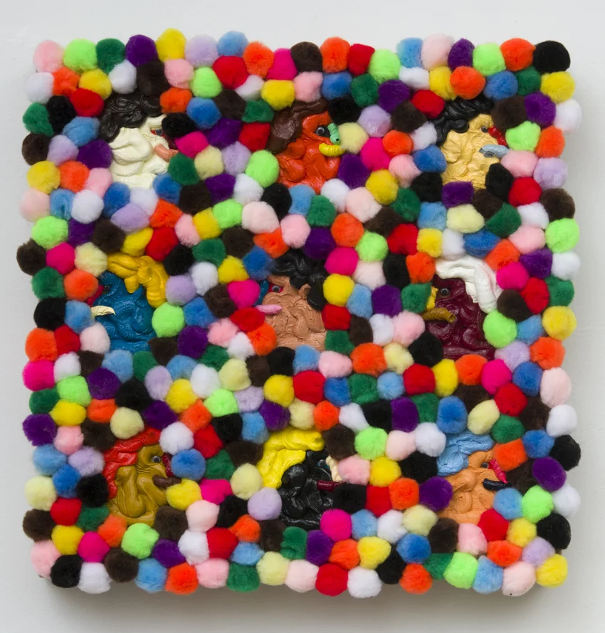 Adam Beris, Mike 2, 15 x 15in, Oil on linen, 2019, $3000