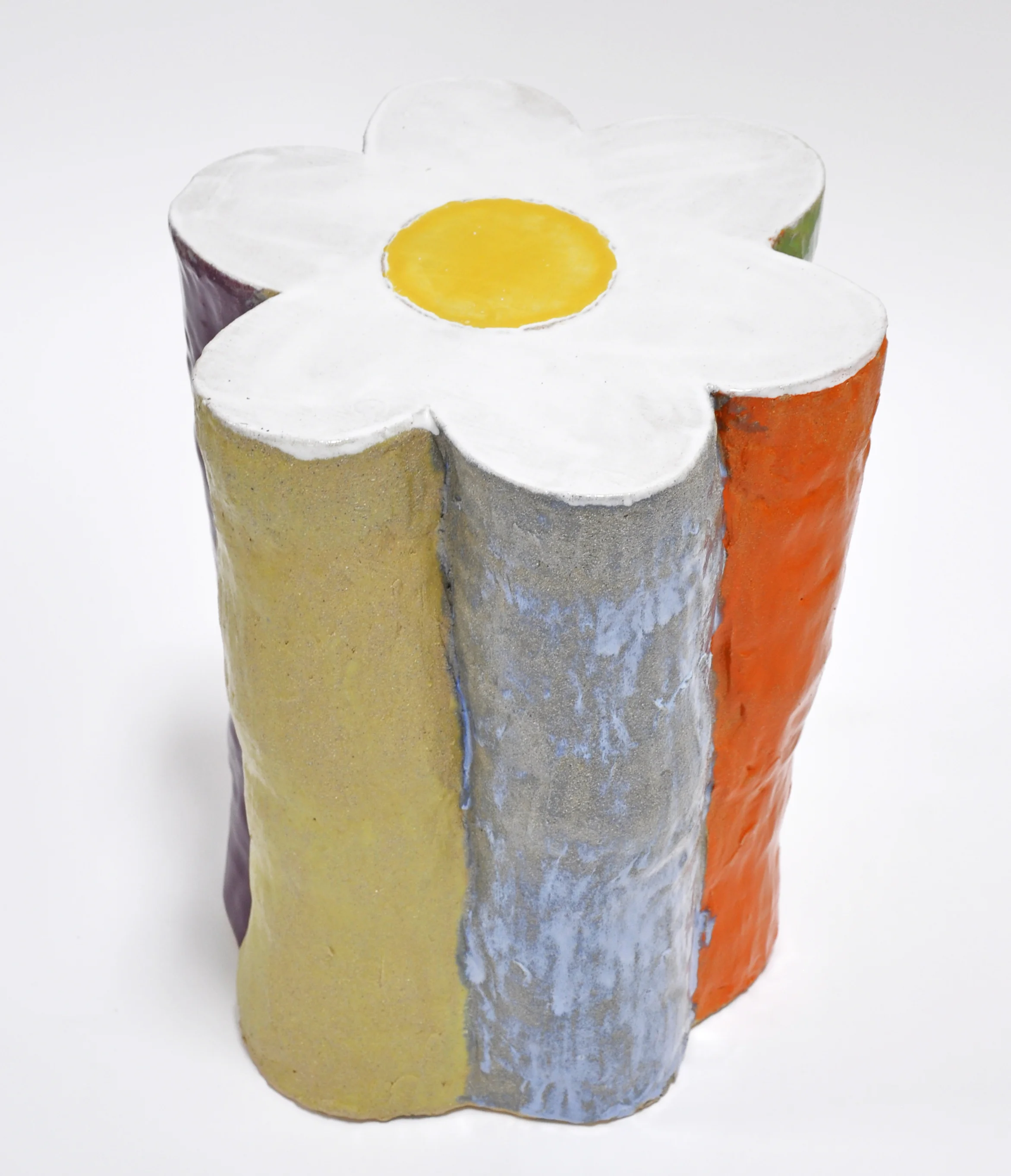 Nick Makanna, Flower Stool II, 2019, 18 x 16 x 15 in, $2000