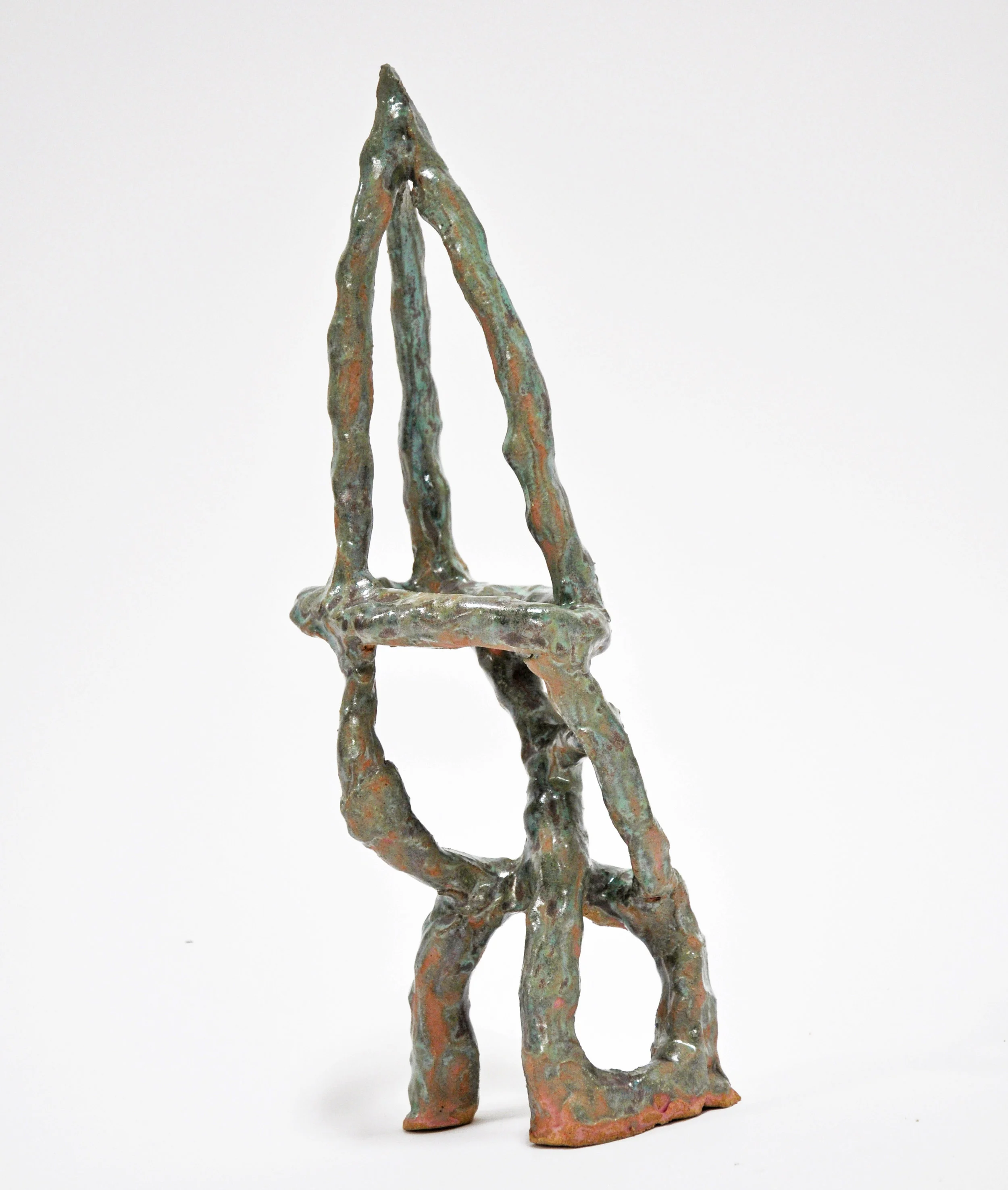 Nick Makanna, Rune Study VIII, 2019, 14.5 x 4 x 6 in, $1000