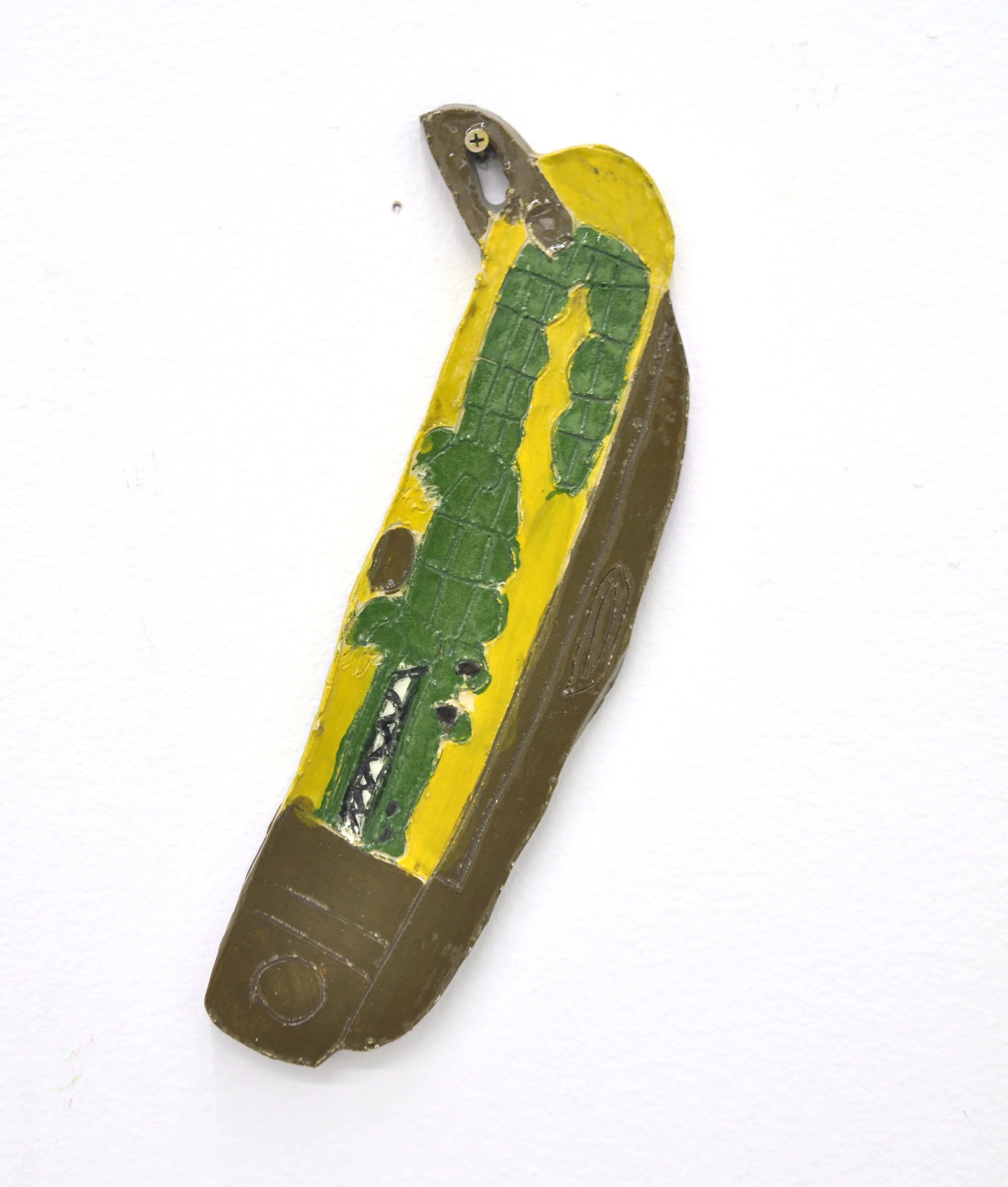John MartinGlazed Ceramic5 1/2” x 1/2” x 13 1/2”, $400