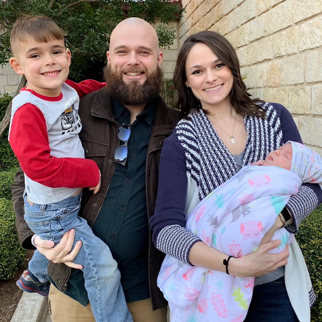 Garrison II, Garrison, Savannah, and Mayleigh