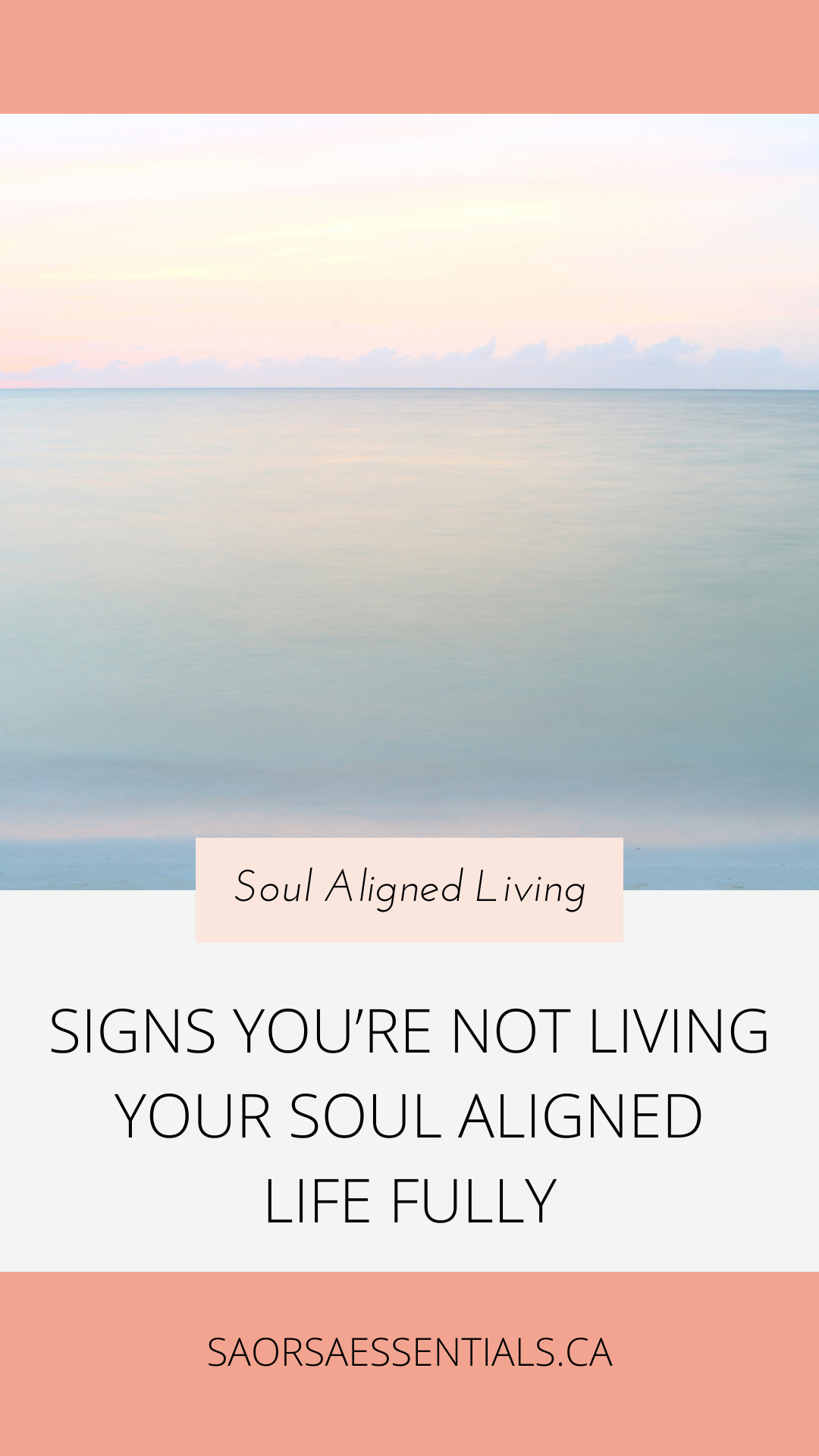 Signs You're Not Living Your Soul Aligned Life Fully