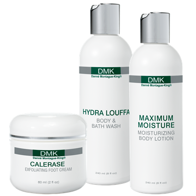 SPA BODY Rid yourself of cellulite, stretch marks and get the body shape you want with DMK’s specialised spa body range