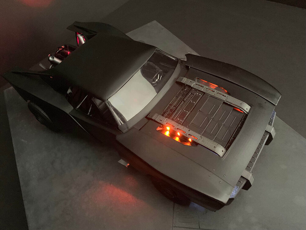"The Batman" batmobile by Concept Model Maker Jeff Frost.