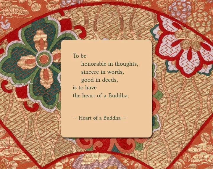 Heart of a Buddha