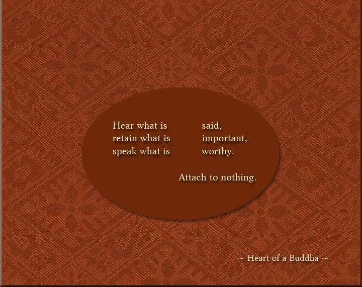 Heart of a Buddha