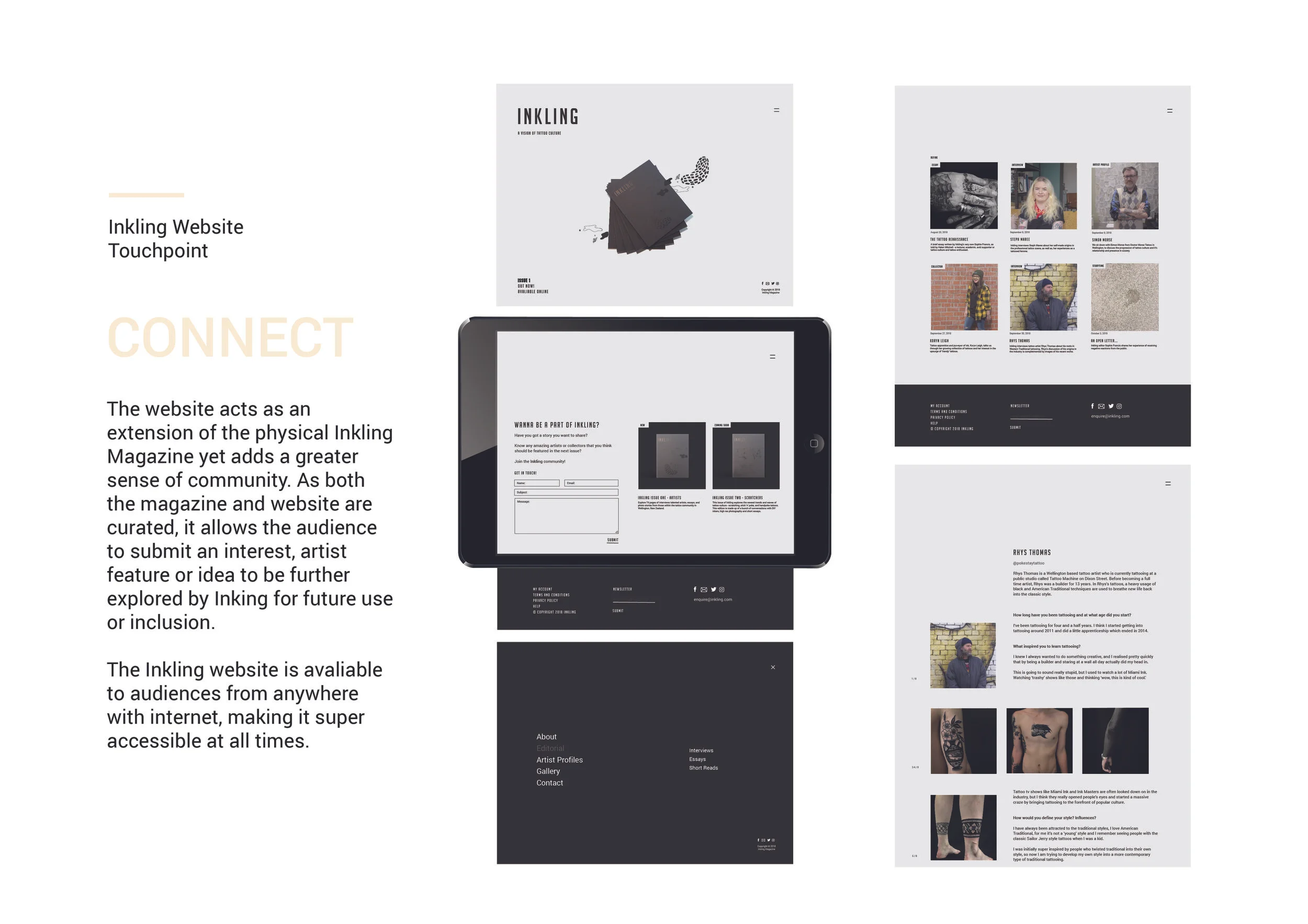 Inkling iPad site workflow + purpose