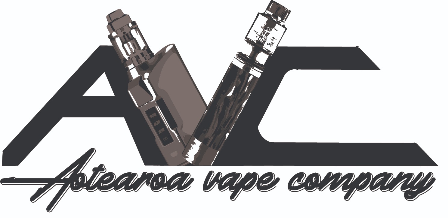 Aotearoa Vape Company - Black on white logo.