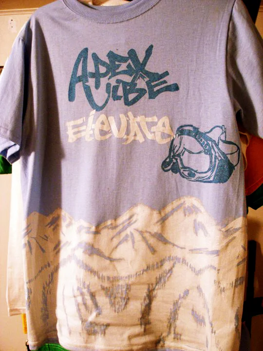 Mountains Shirt Screen Print