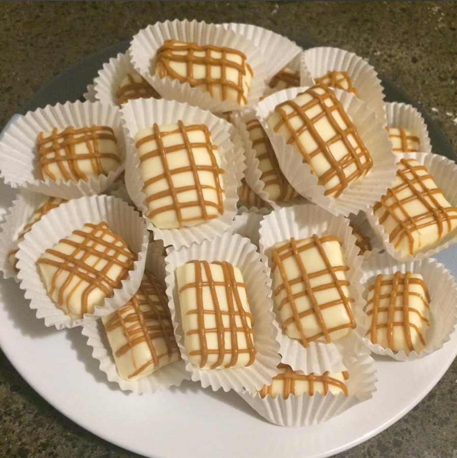 Sea Salt Caramel White Chocolate Truffle