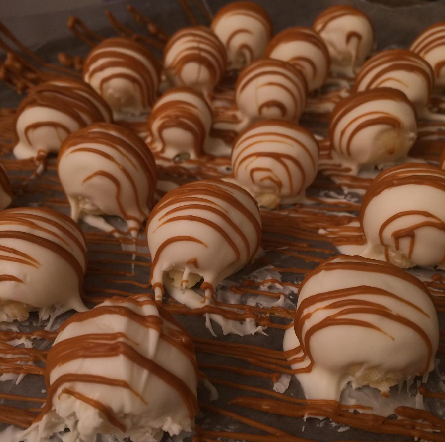 White Chocolate Bourbon Bon Bon