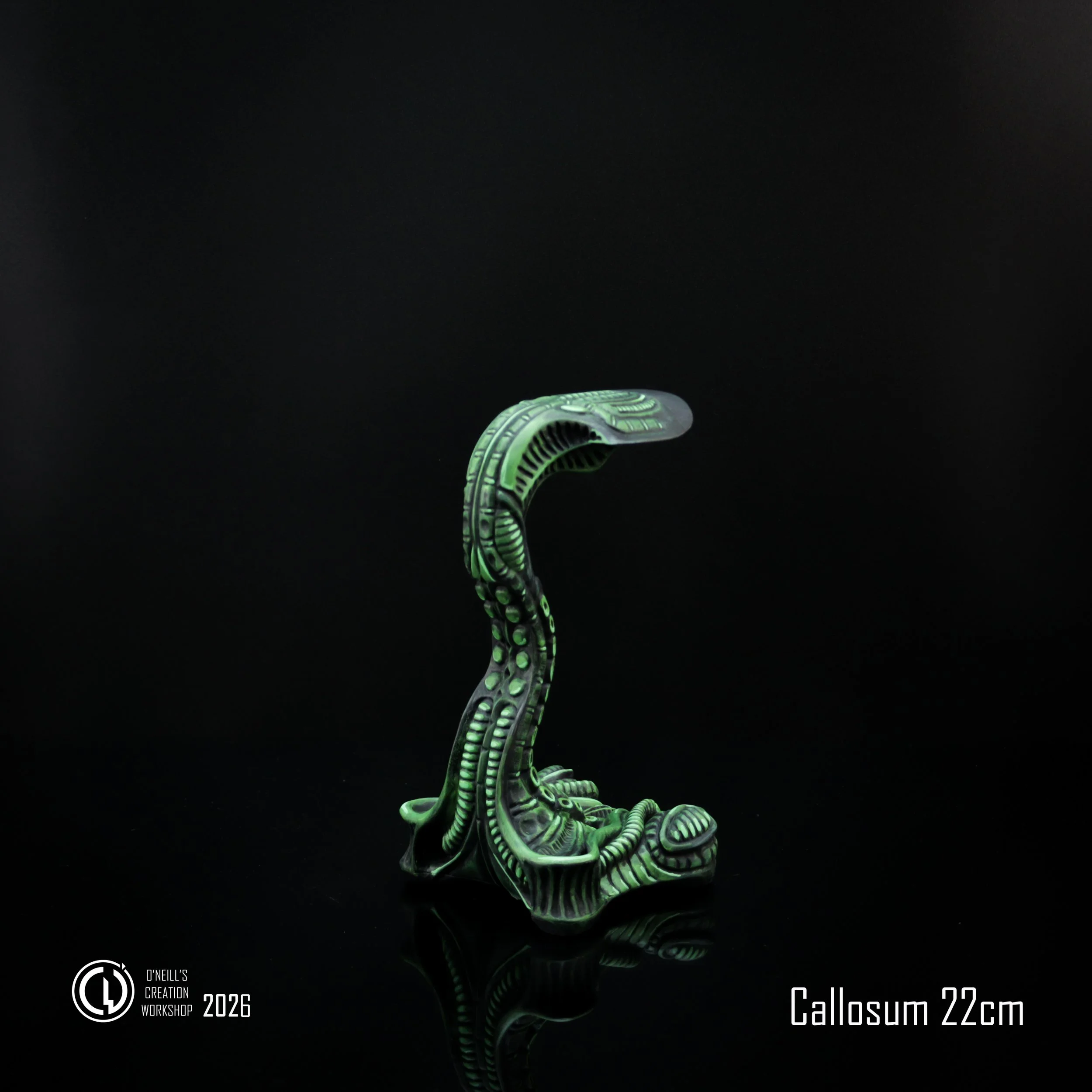 Callosum_Green_Mid_size_Grumpy_Goose_headphone_stand (3).jpg