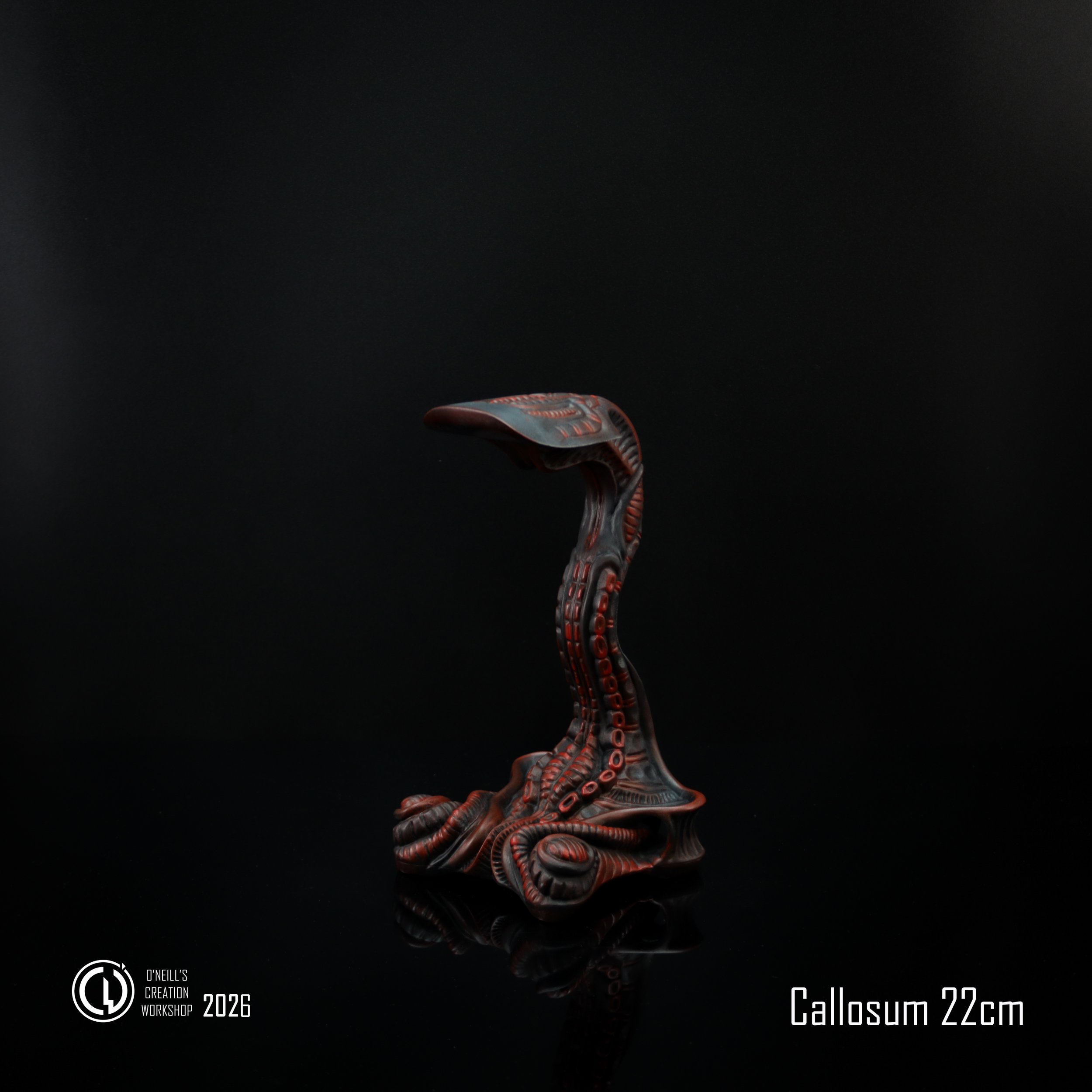 Callosum_Red_Mid_size_Grumpy_Goose_headphone_stand (4).jpg