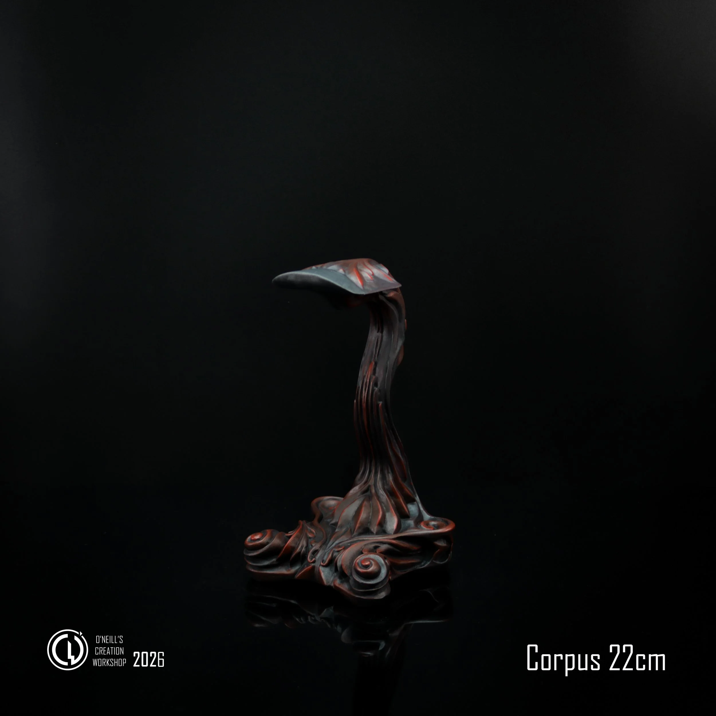 Corpus_Red_Mid_size_Grumpy_Goose_headphone_stand (4).jpg