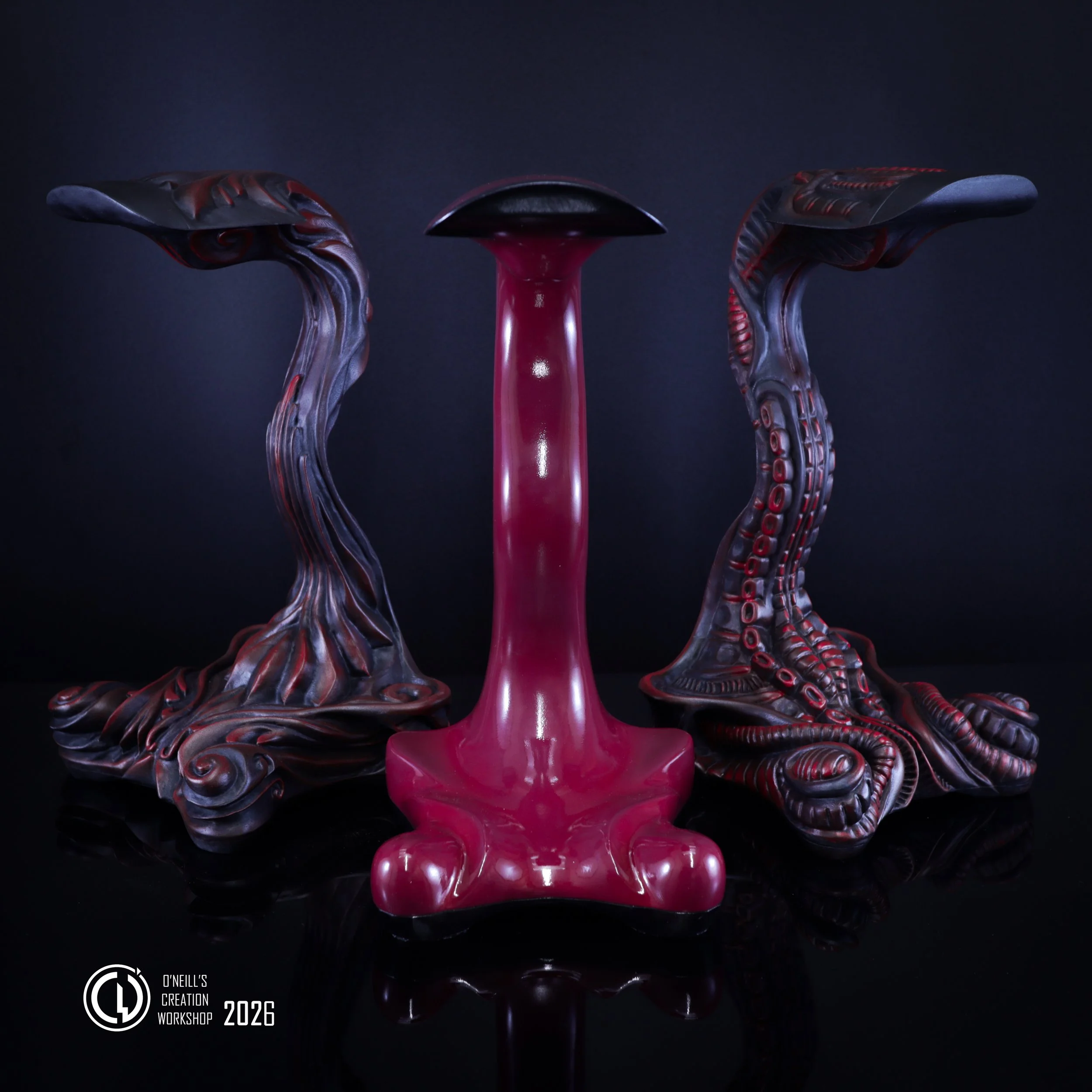 Quacknacridone-Red-Grumpy-Goose-Headphone-Stands (6).jpg