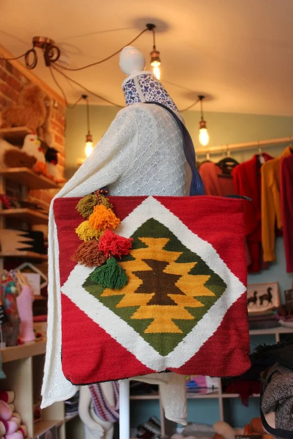 Large Aztec Wari Peruvian Hand bag.jpg